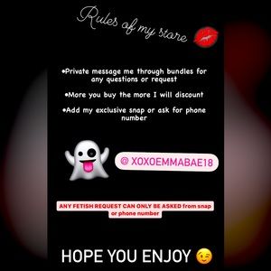 PLEASE FOLLOW MY RULES